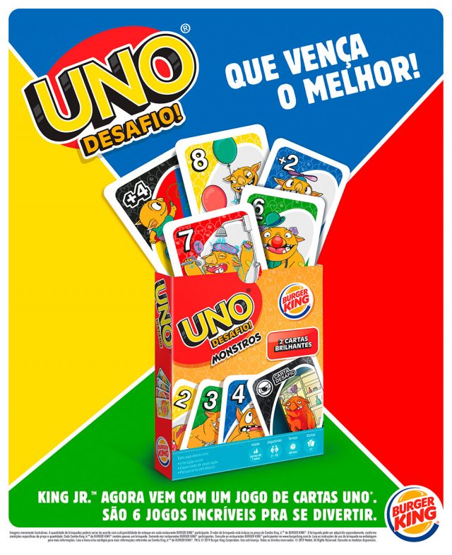 Mattel Games - UNO júnior - Jogo de cartas, Jogos cartas criança