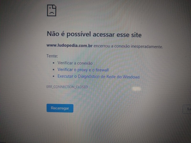 não é possivel acessar internet - Comunidade Google Chrome