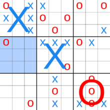 como ele ganhou no modo impossivel do tic tac toe 