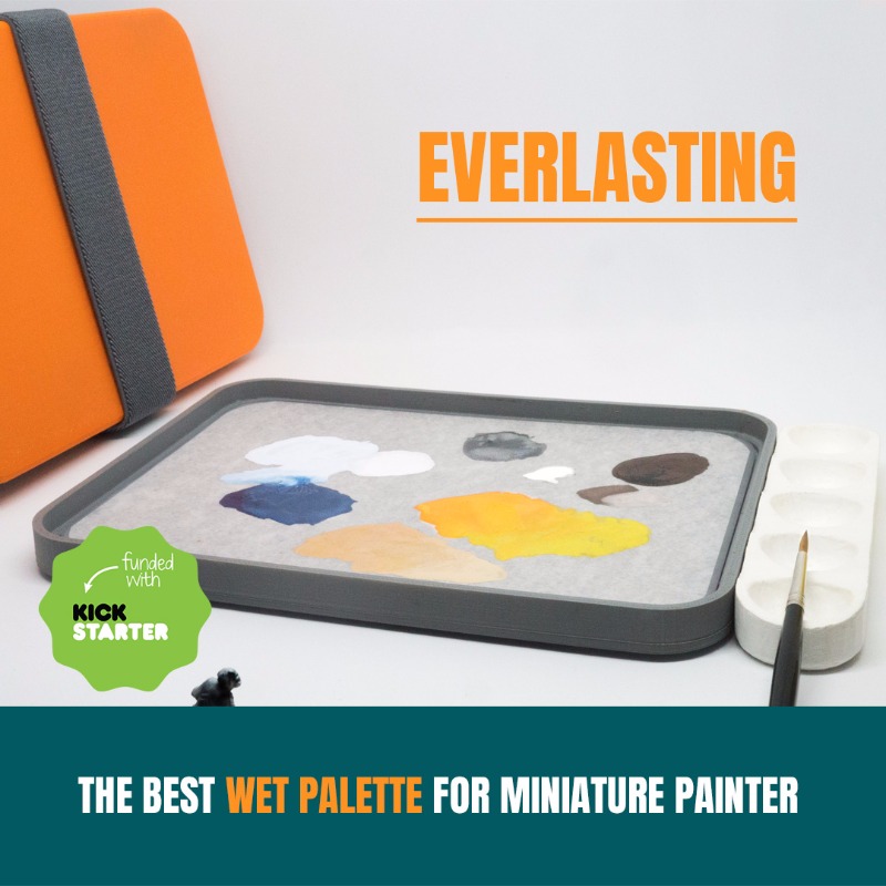 Kickstarter : Paleta húmeda de Everlasting: la mejor paleta húmeda