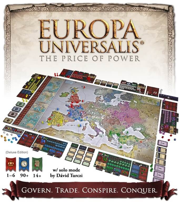 Ludopedia, Fórum, Começou a campanha do Europa Universalis: The Price of  Power