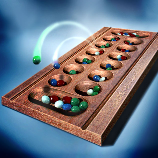 O Objetivo do jogo Mancala é: AULA 25 * acumular mais sementes que o  oponente no seu depósito (kalaha). 