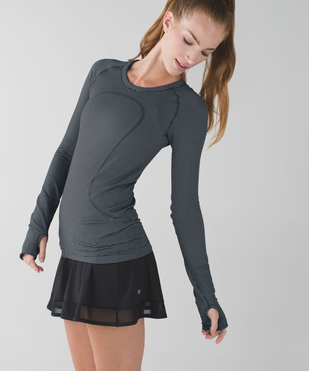 Lululemon Swiftly Tech Long Sleeve Crew - Black - 6 : : Fashion