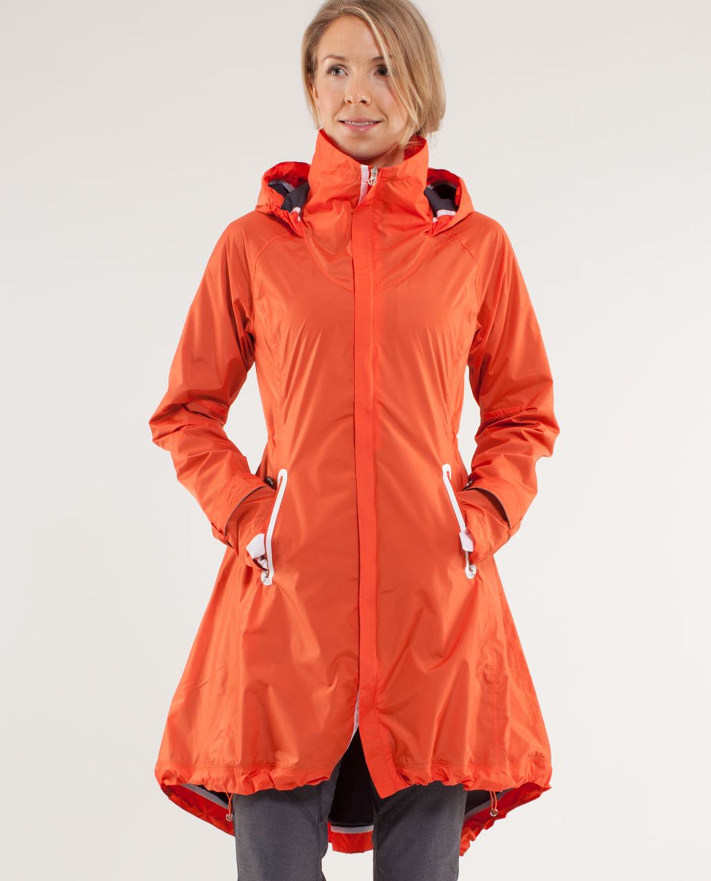 Lululemon Ride On Rain Jacket - Dazzling /  Coal