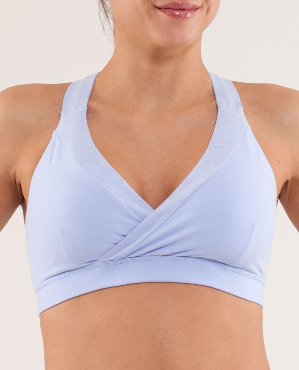 Lululemon Deep Breath Bra (First Release) - Lavender Dusk /  Heathered Lavender Dusk