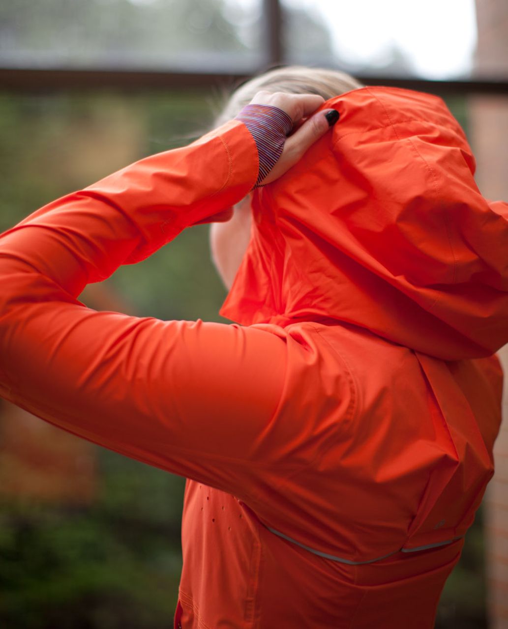 Lululemon Run:  In The Rain Jacket - Dazzling