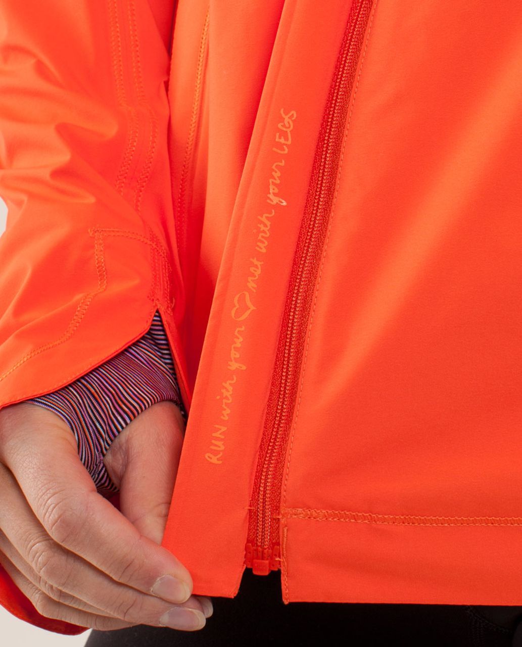 Lululemon Run:  In The Rain Jacket - Dazzling