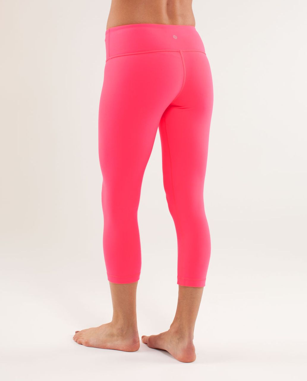 Lululemon Wunder Under Crop - Flash