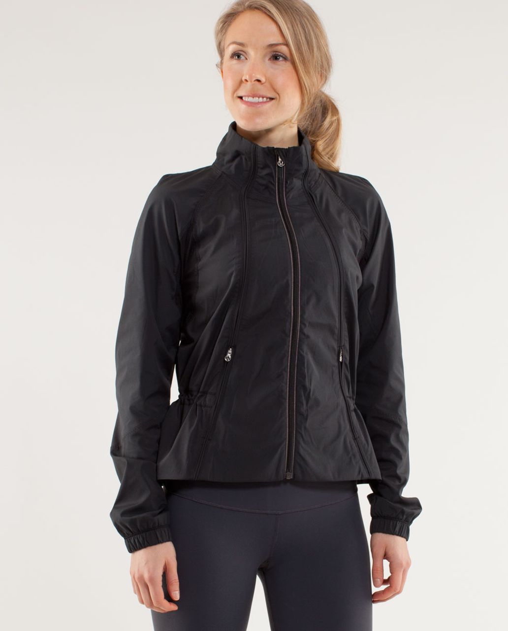 Lululemon Athletica Black Track Jacket Size 6 - 50% off