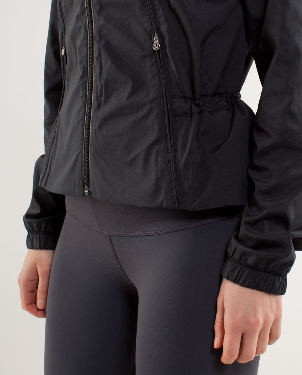 Lululemon Run:  Travel to Track Jacket - Black