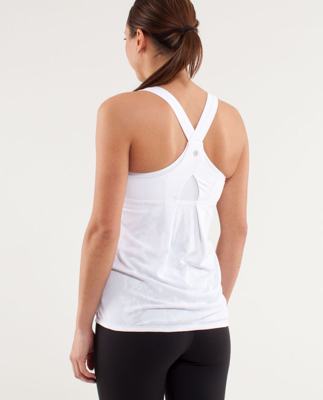 Lululemon Tank With Built-In Bra White Size 8 - $24 (58% Off Retail) - From  Julia