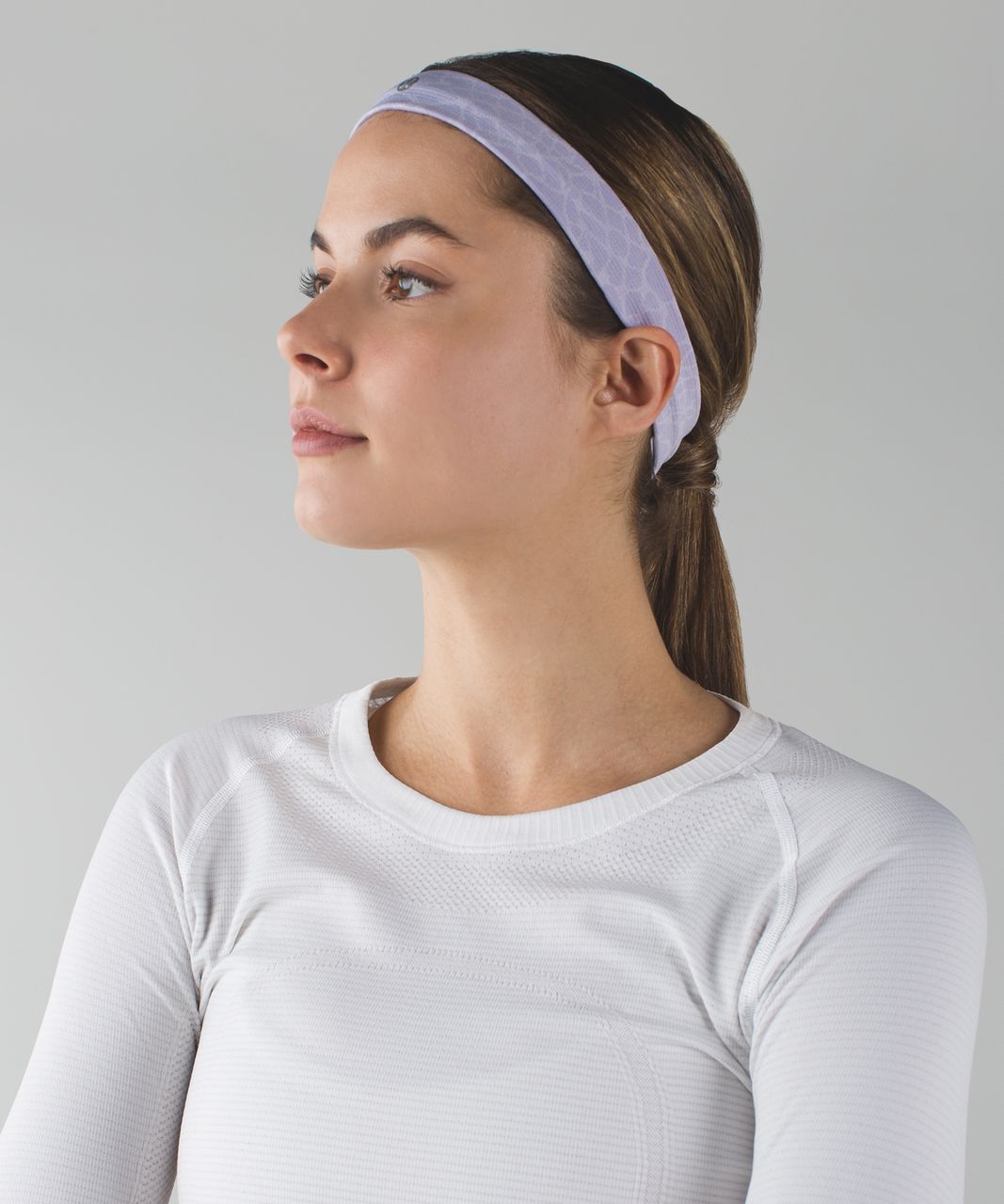 Lululemon Cardio Cross Trainer Headband - Heathered Lilac