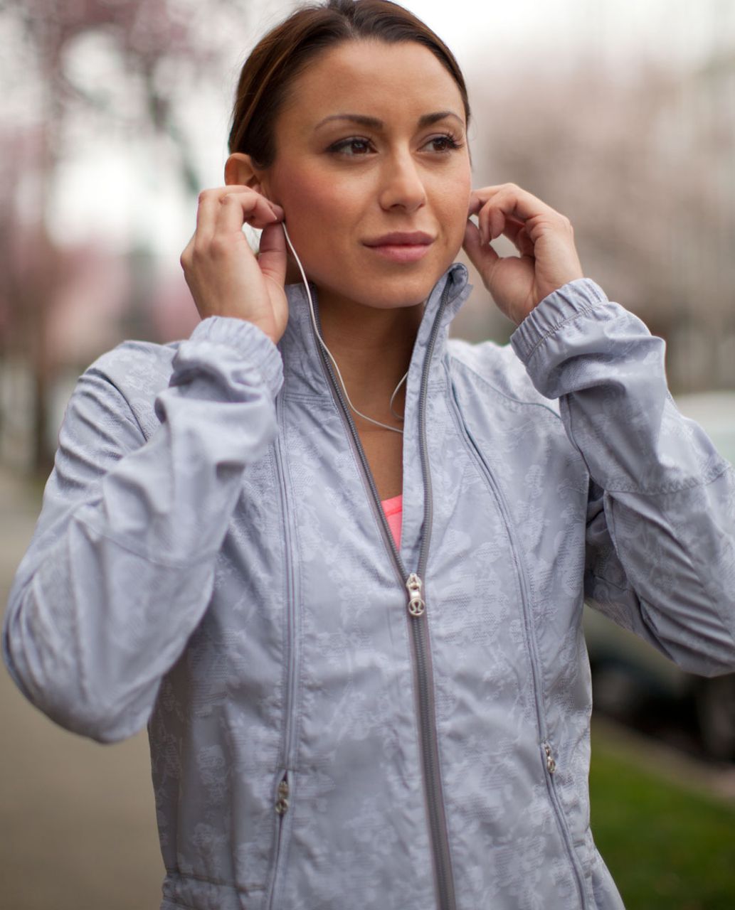 Lululemon Run:  Travel to Track Jacket - Fossil