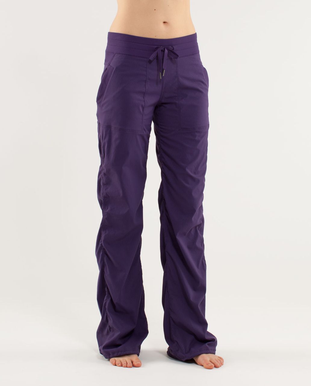 Lululemon  Astro Pants Black / Heathered Concord Grape / Concord Grape  size 6 - $25 - From Tess