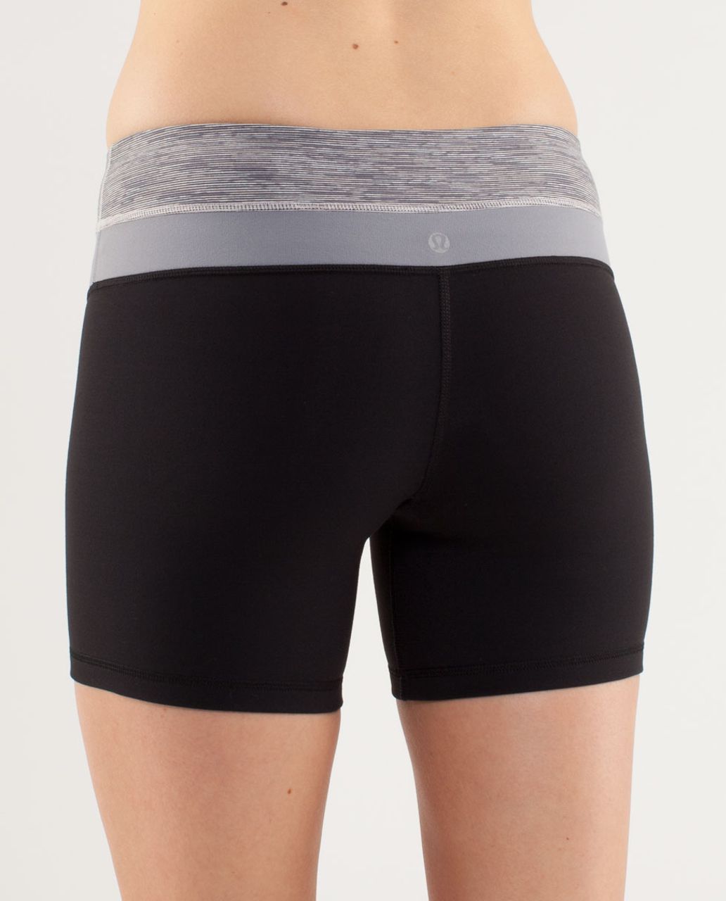 Lululemon Reverse Groove Short (Regular) - Black /  Wee Are From Space Coal Fossil /  Fossil