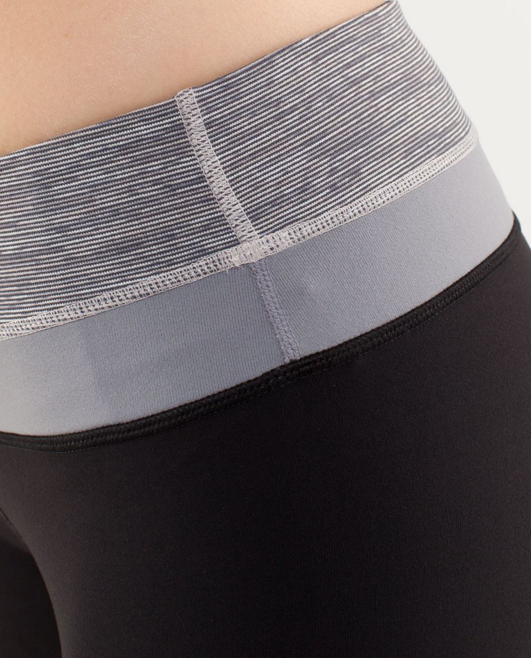 Lululemon Reverse Groove Short (Regular) - Black /  Wee Are From Space Coal Fossil /  Fossil