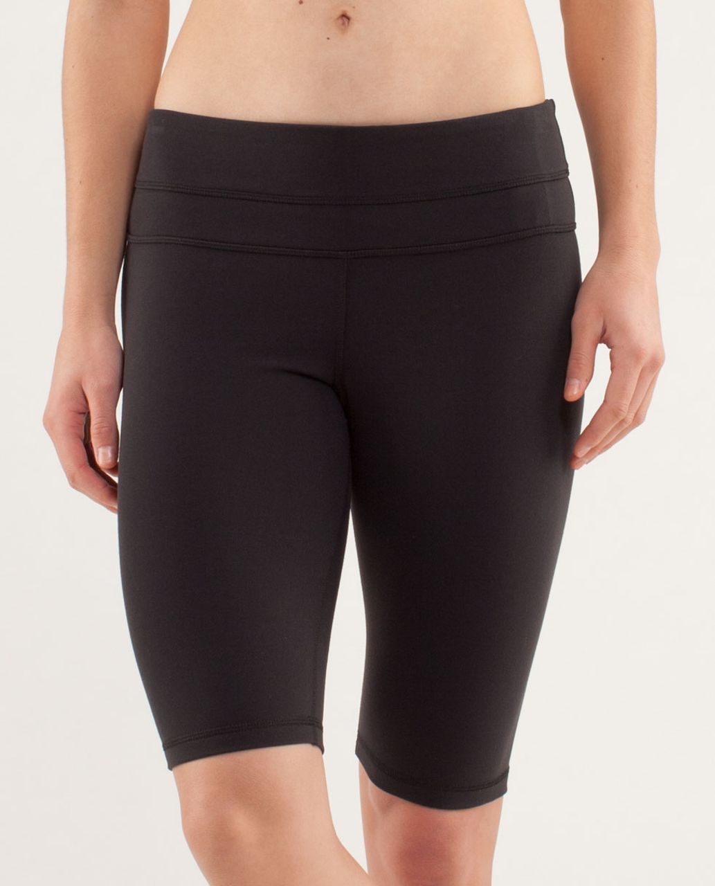 Lululemon Reverse Groove Short (Tall) - Black - lulu fanatics