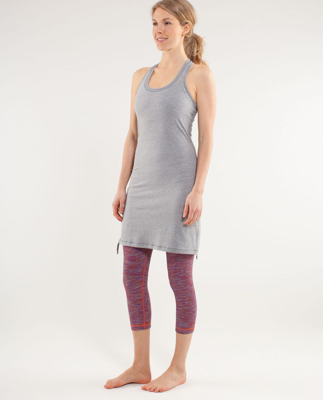 Lululemon It's A Cinch Dress - Heathered Fossil /  Fossil