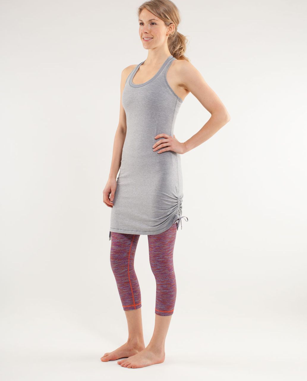 Lululemon It's A Cinch Dress - Heathered Fossil /  Fossil