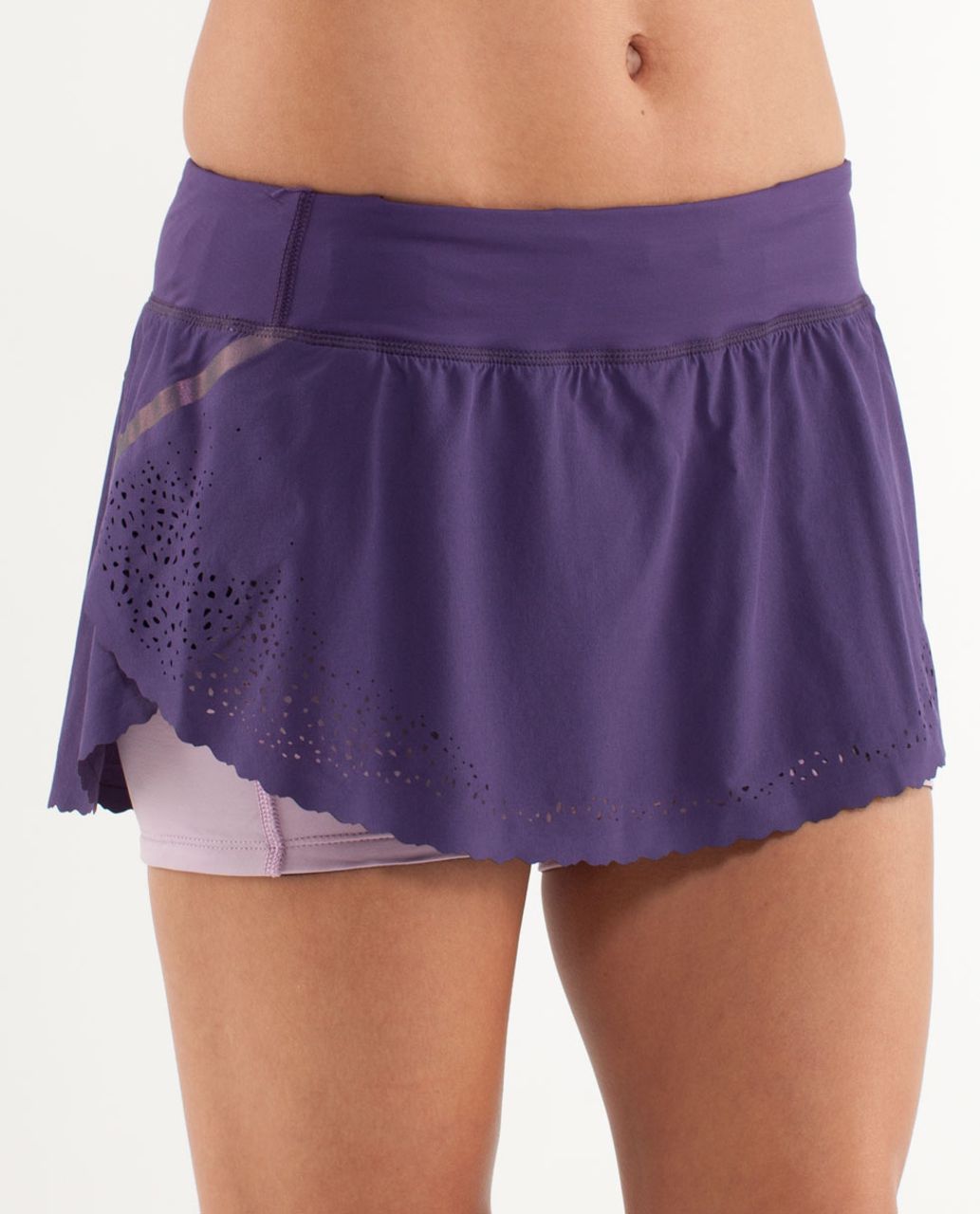 Lululemon Run A Marathon Skirt - Concord Grape /  Rose Quartz