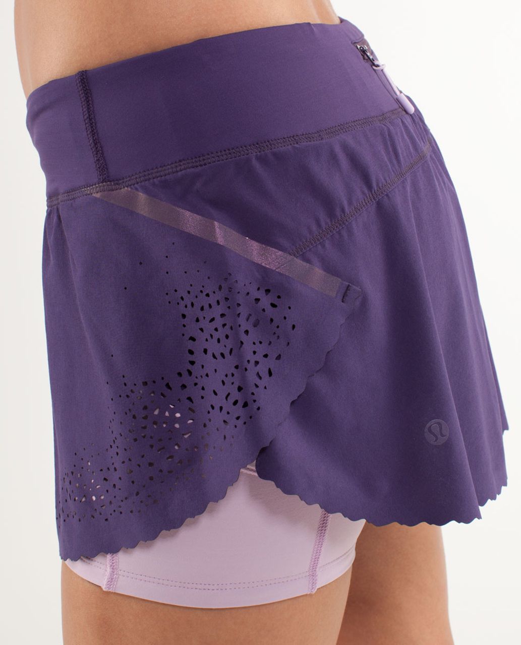 Lululemon Run A Marathon Skirt - Concord Grape /  Rose Quartz