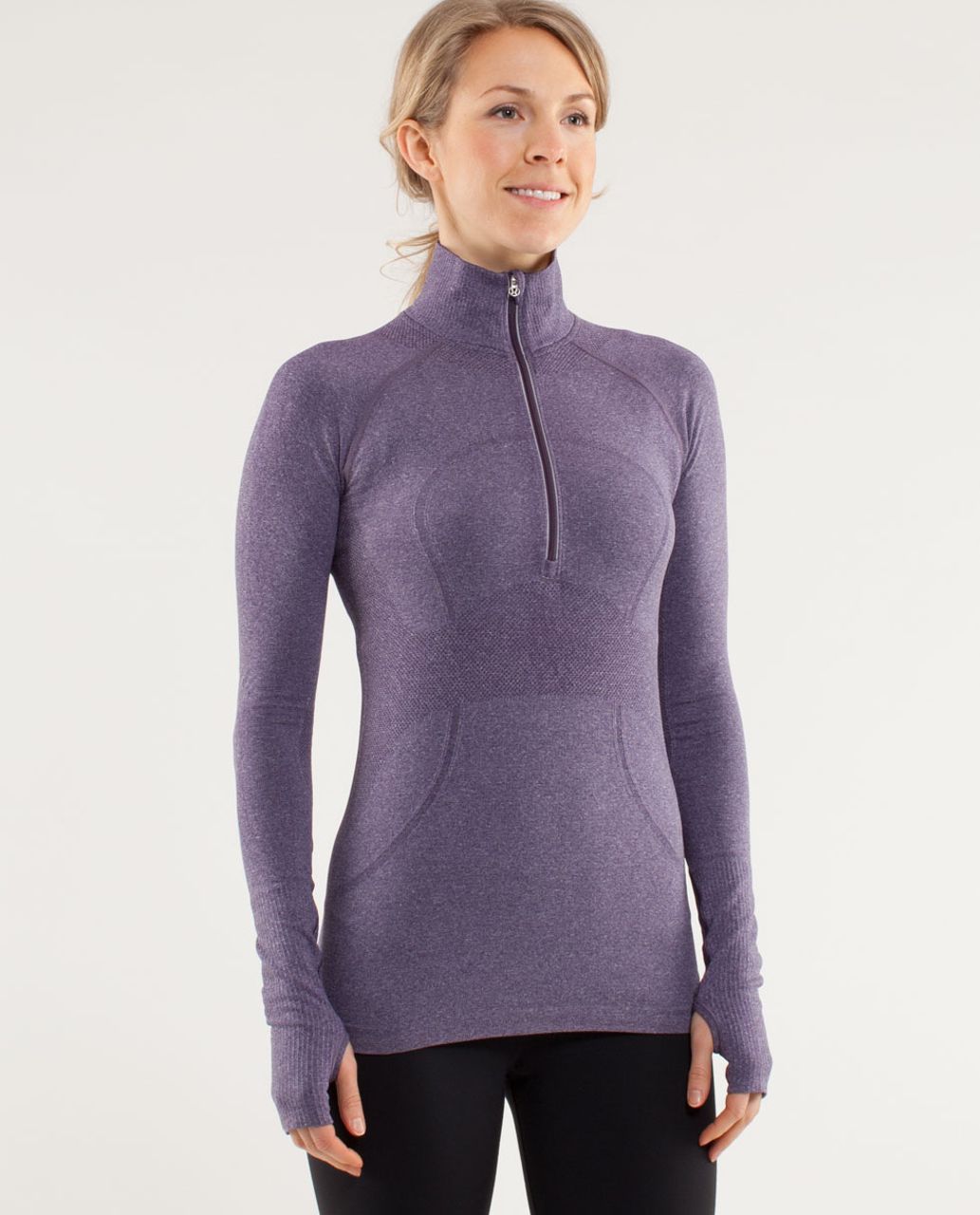 Lululemon Run:  Swiftly Tech 1/2 Zip - Concord Grape