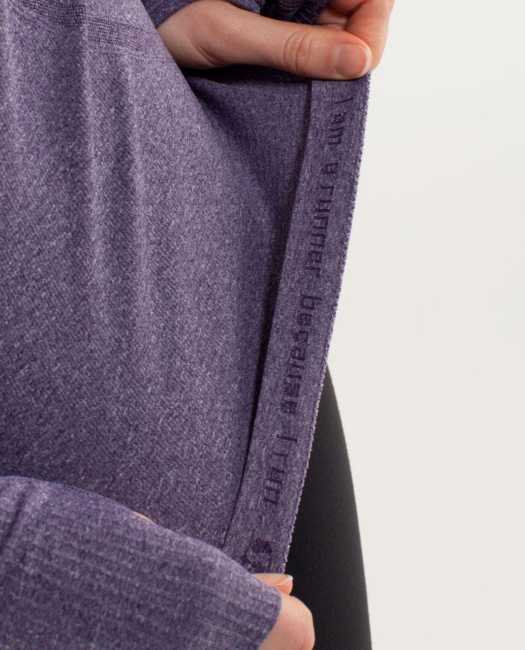 Lululemon Run:  Swiftly Tech 1/2 Zip - Concord Grape