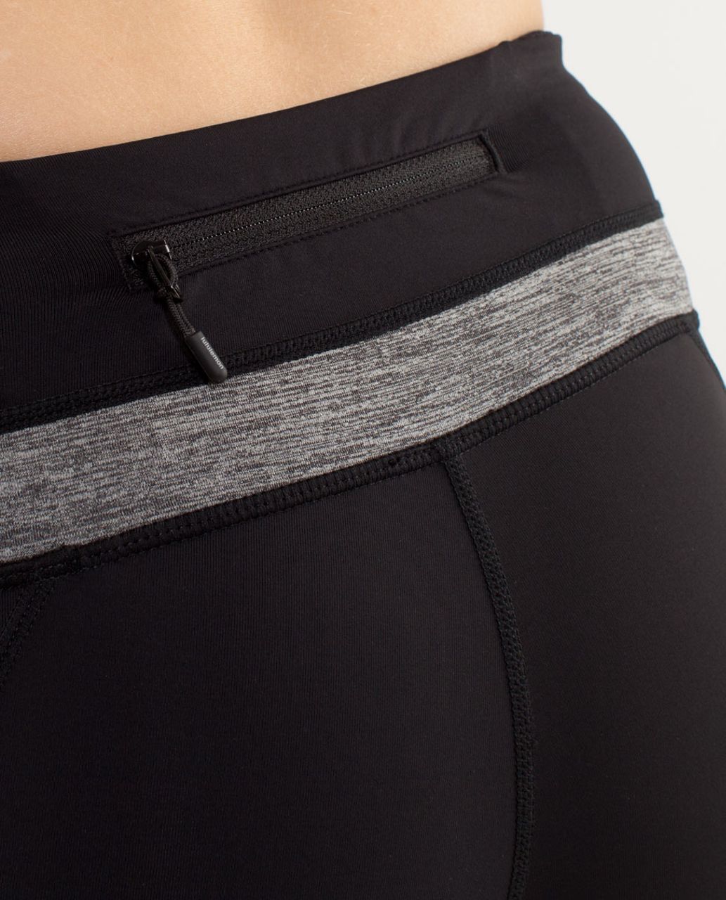 Lululemon Run A Marathon Crop - Black