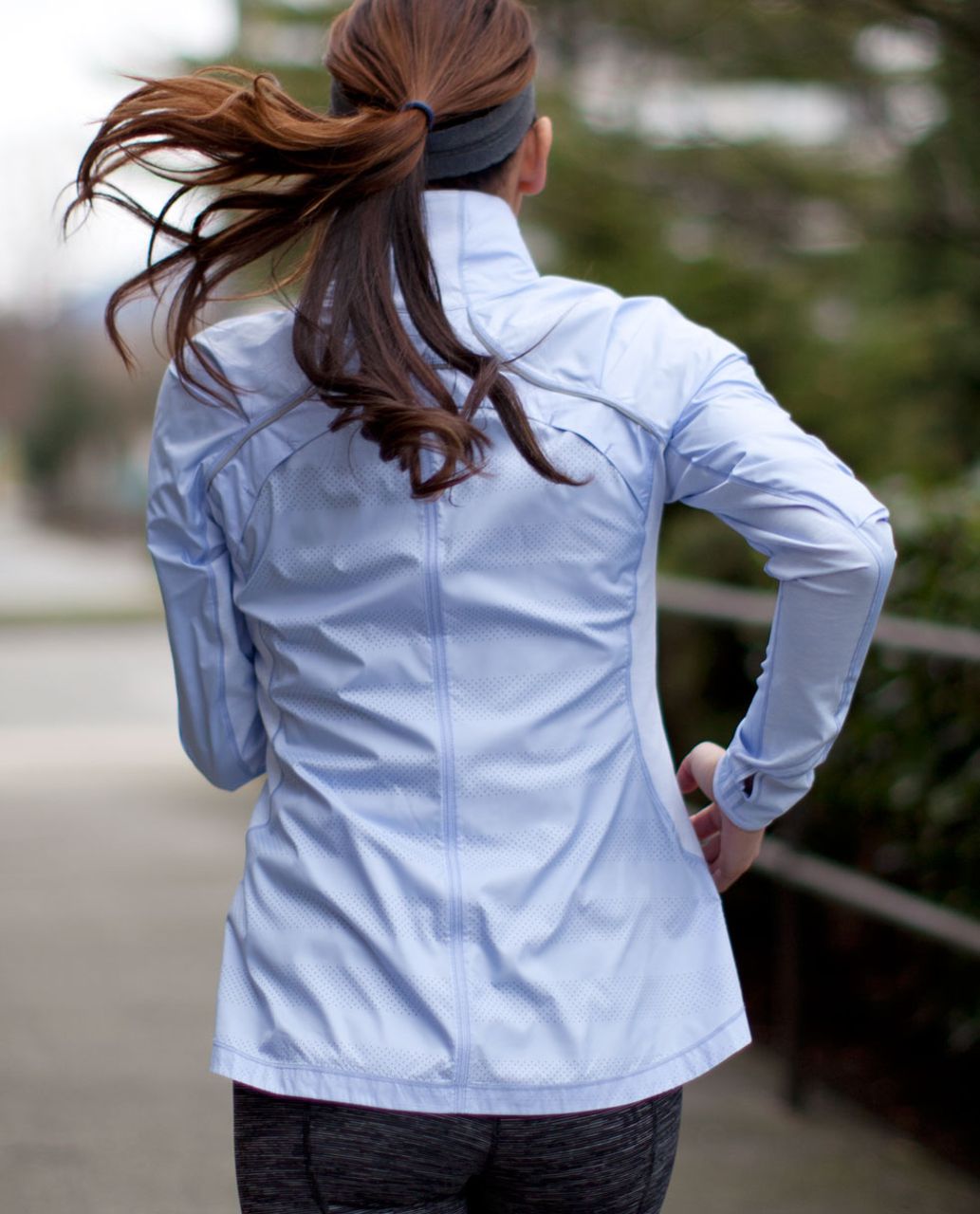 Lululemon Run:  Essential Jacket II - Lavender Dusk /  Heathered Lavender Dusk