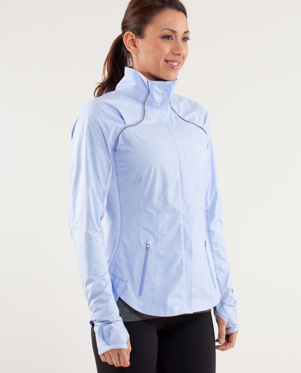 Lululemon Run:  Essential Jacket II - Lavender Dusk /  Heathered Lavender Dusk