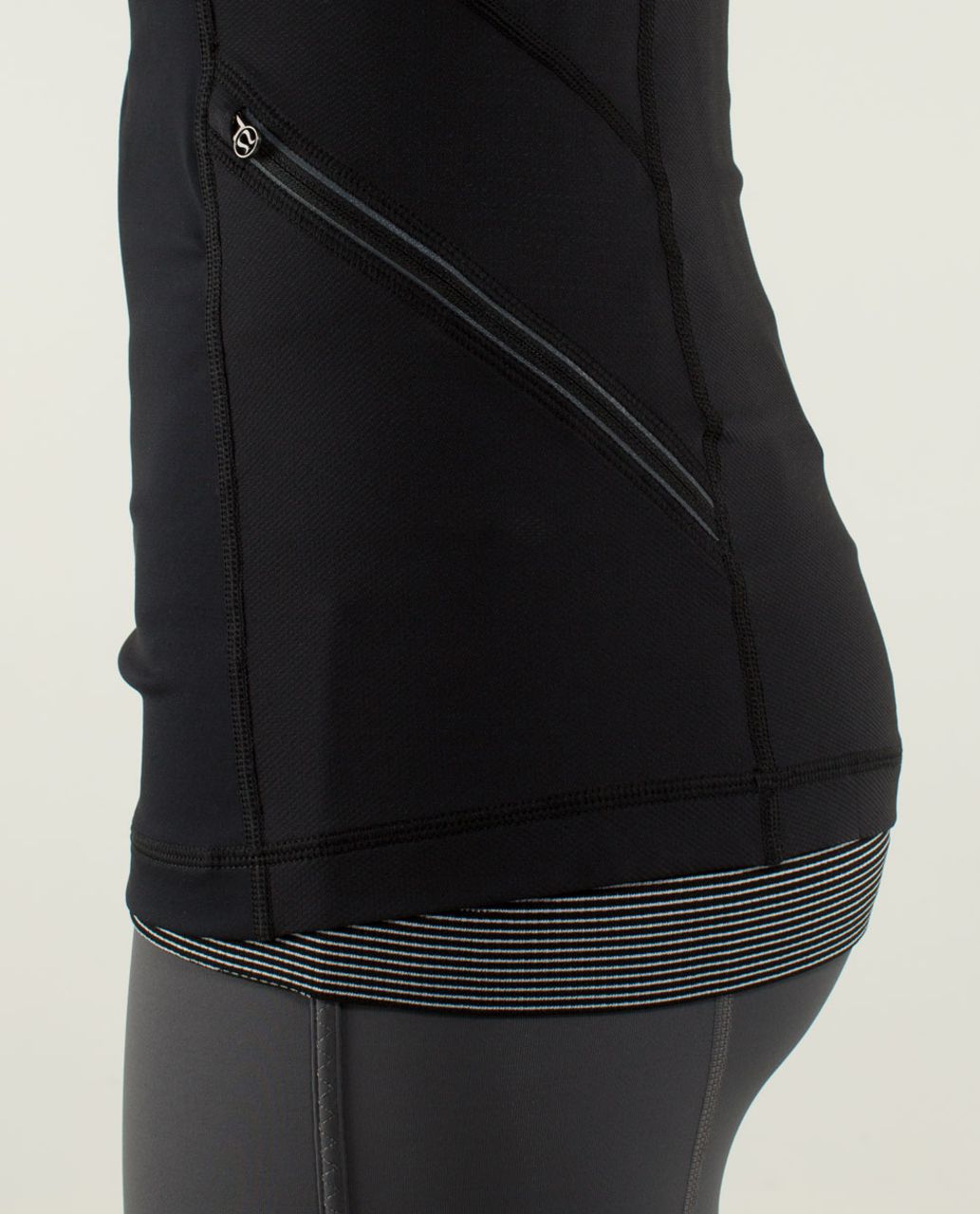 Lululemon Run:  Wild 1/2 Zip - Black