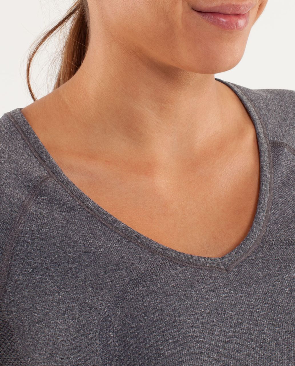 Lululemon Run:  Swiftly Tech V Neck (First Release) - Black