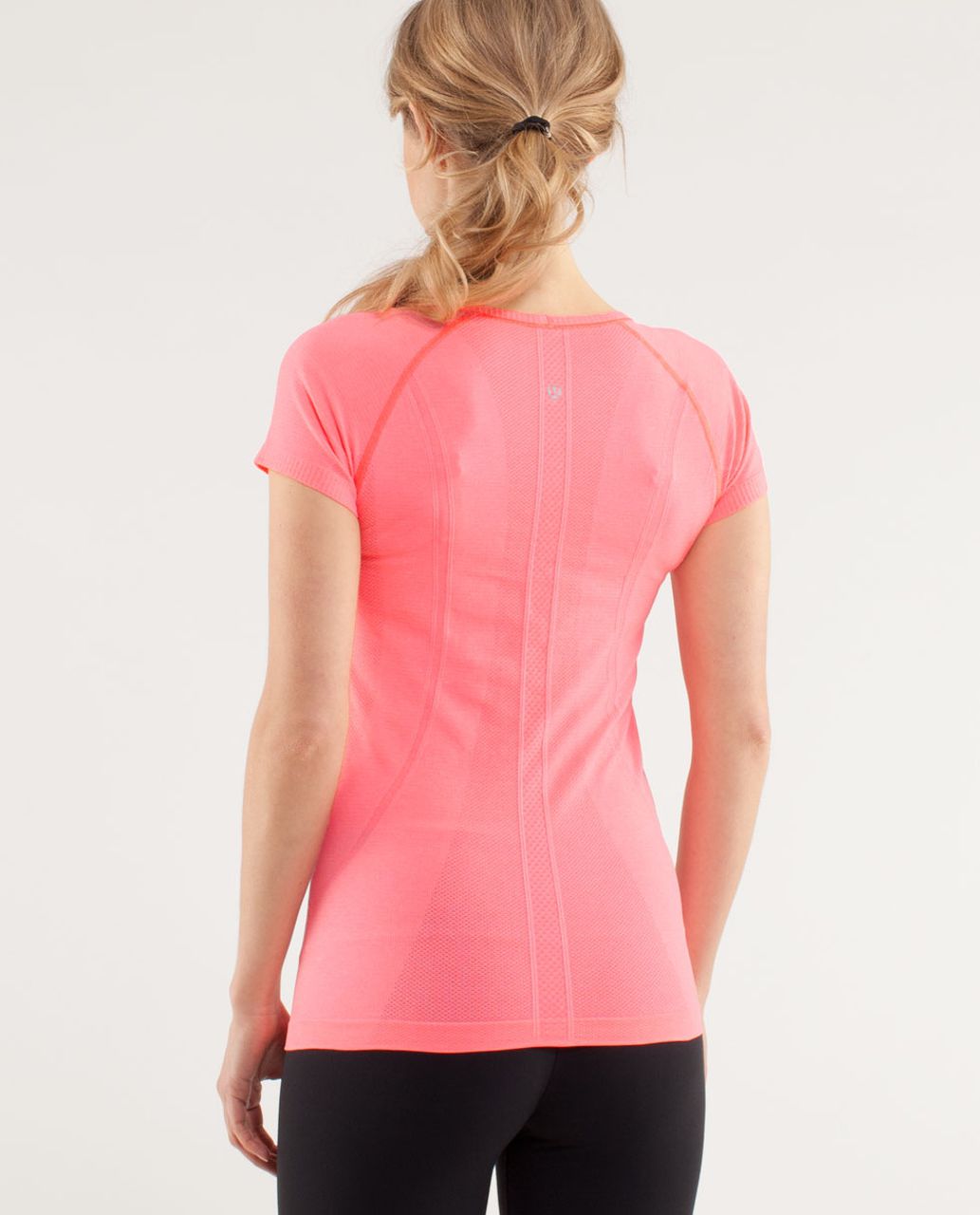 Lululemon Run:  Swiftly Tech V Neck - Flash