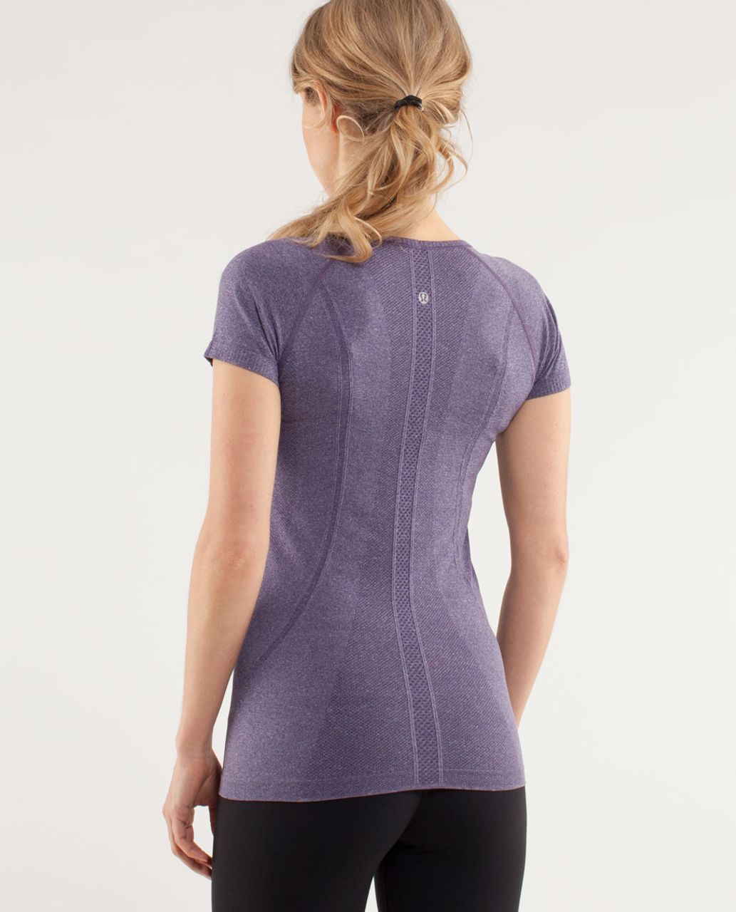 Lululemon Run:  Swiftly Tech V Neck - Concord Grape