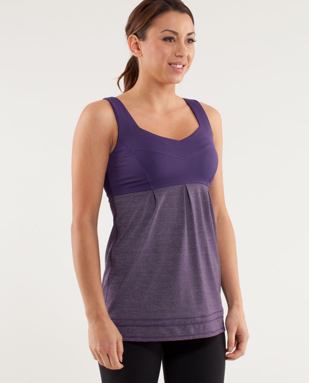 Lululemon Run:  Tame Me Tank - Concord Grape