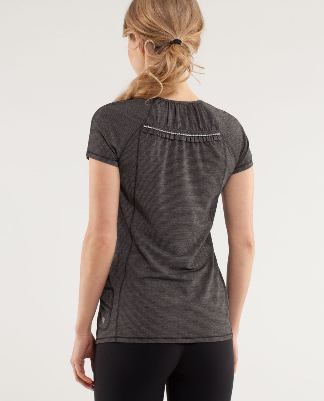 Lululemon Run:  Wild Short Sleeve Tech - Black