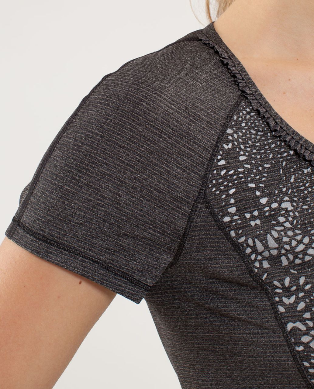 Lululemon Run:  Wild Short Sleeve Tech - Black