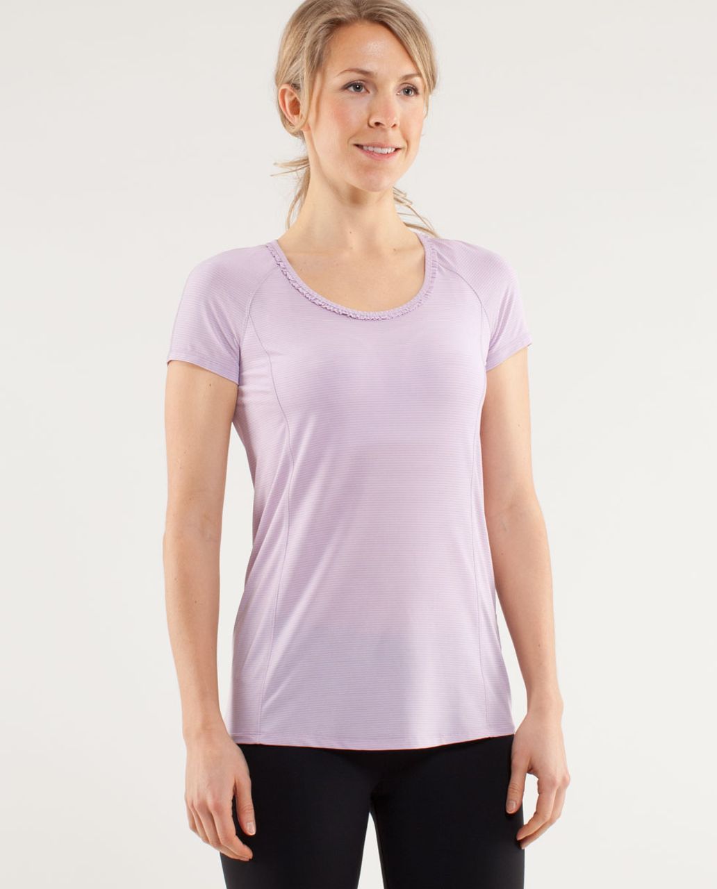 Lululemon Run: Wild Short Sleeve Tech Running Shirt Blush Quartz