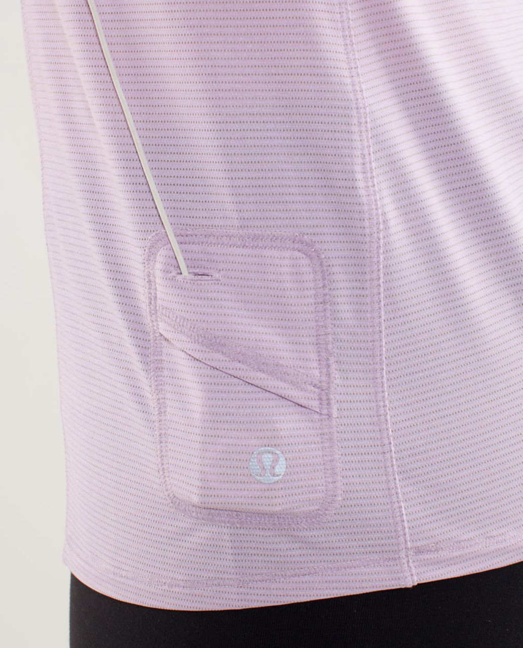 Lululemon Run: Wild Short Sleeve Tech Running Shirt Blush Quartz Lace Size  10