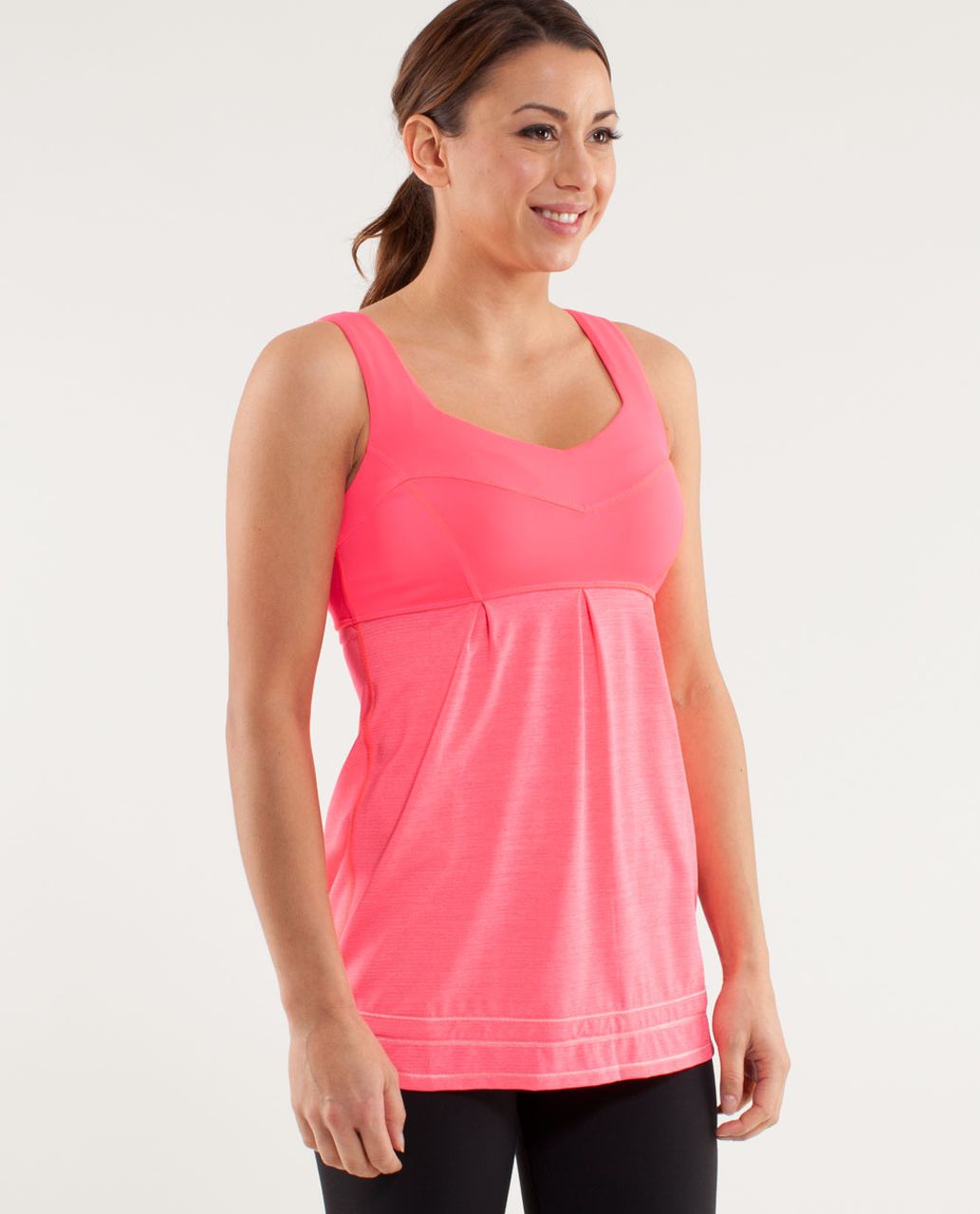 Lululemon Run:  Tame Me Tank - Flash