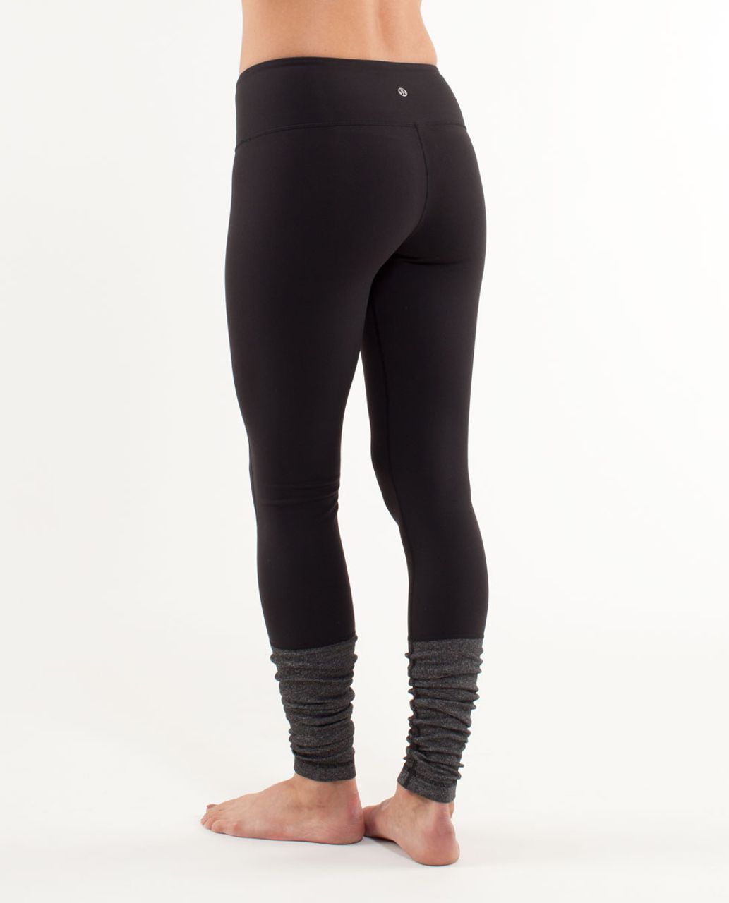 Lululemon Wunder Under Pant *Ruffled Up - Black / Hyper Stripe Angel Wing -  lulu fanatics