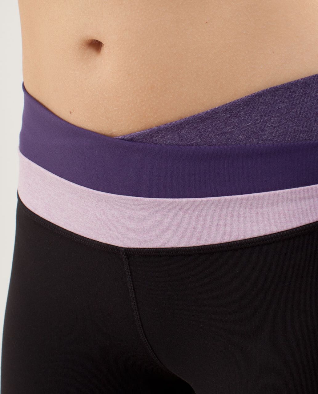 Lululemon Astro Pant (Tall) - Black / Heathered Concord Grape / Concord Grape