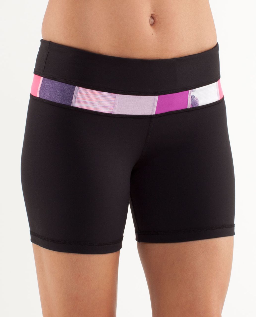 Lululemon Reverse Groove Short (Regular) - Black /  Black /  Quilting Spring 10