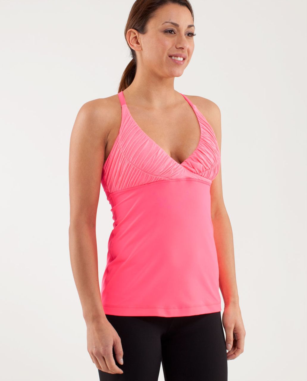 Lululemon Pure Balance Tank - Flash /  Heathered Flash