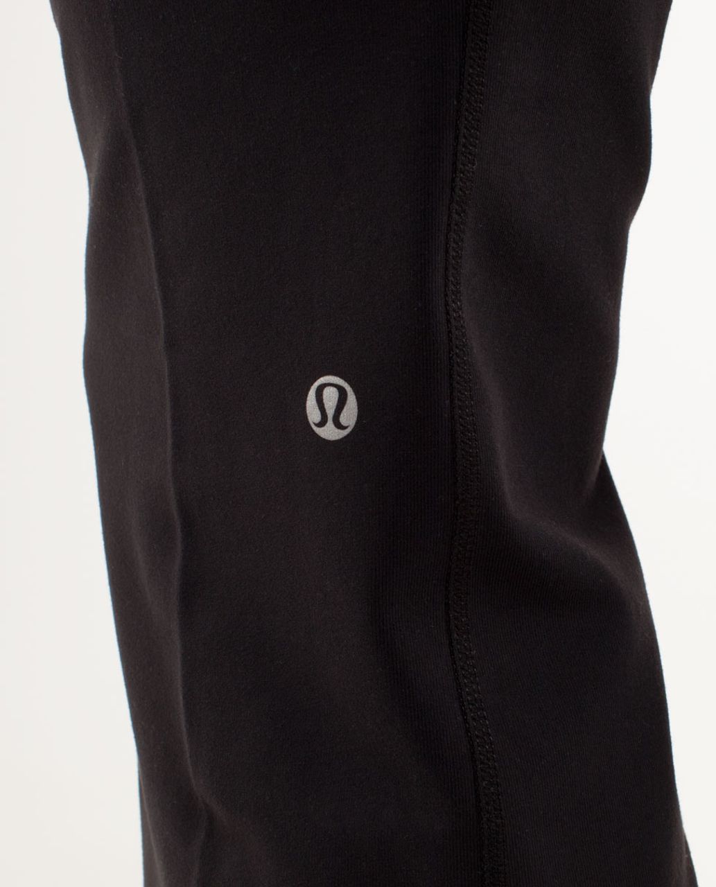 Lululemon Groove Crop - Black /  Flash /  Quilting Spring 10