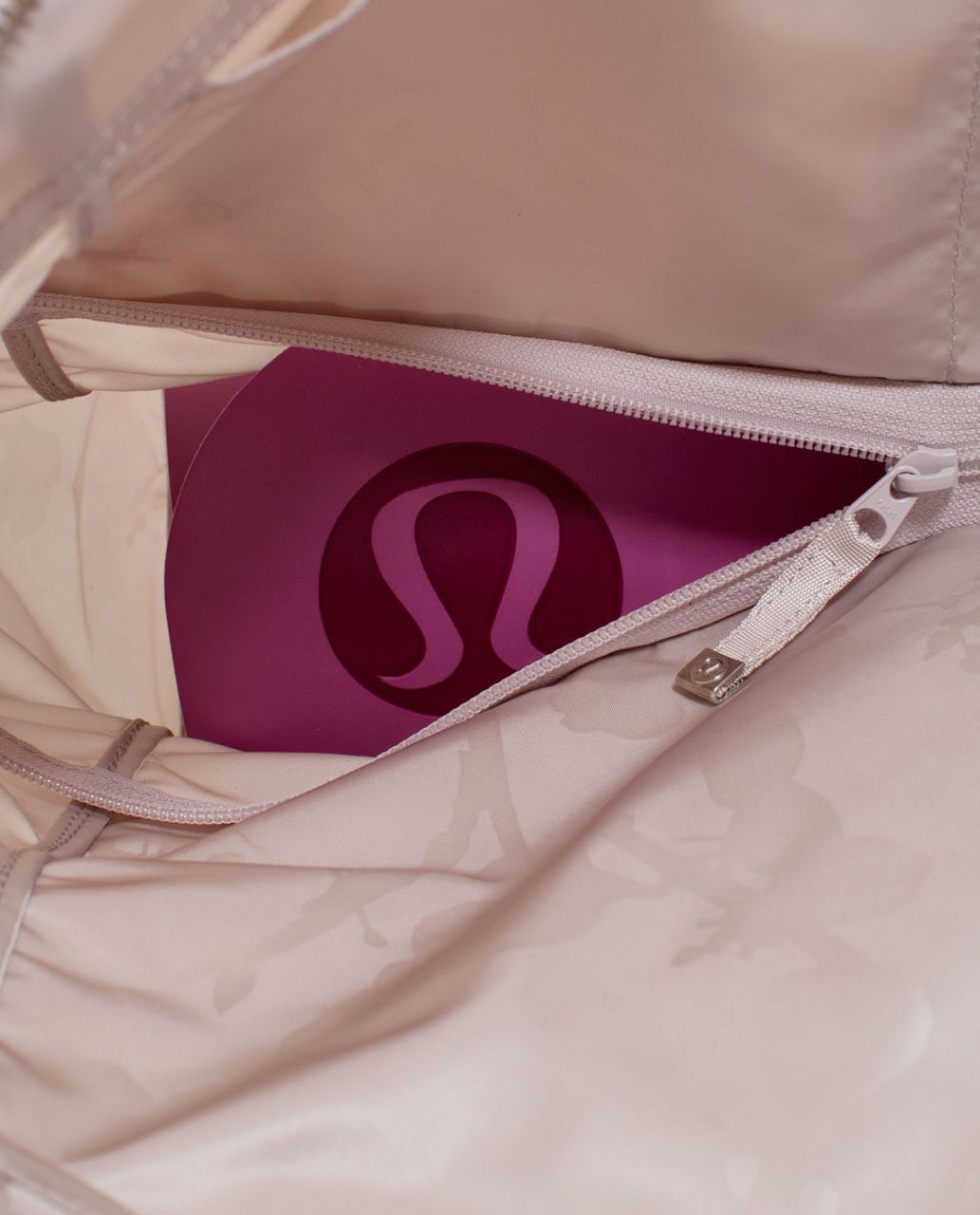 Lululemon Yogi Tote III - Bold Blossoms Embossed Dune