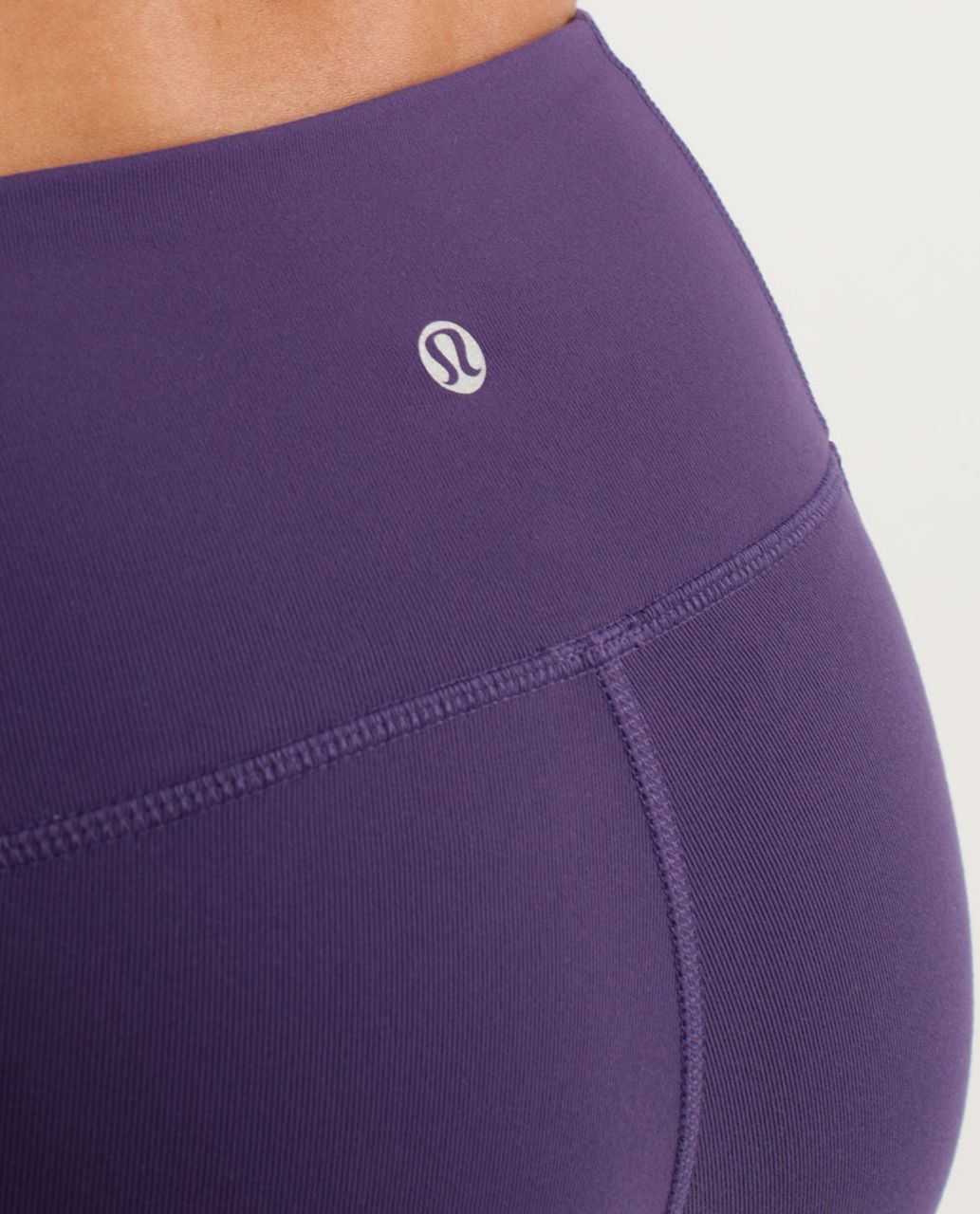 Lululemon Power Vinyasa Crop - Concord Grape