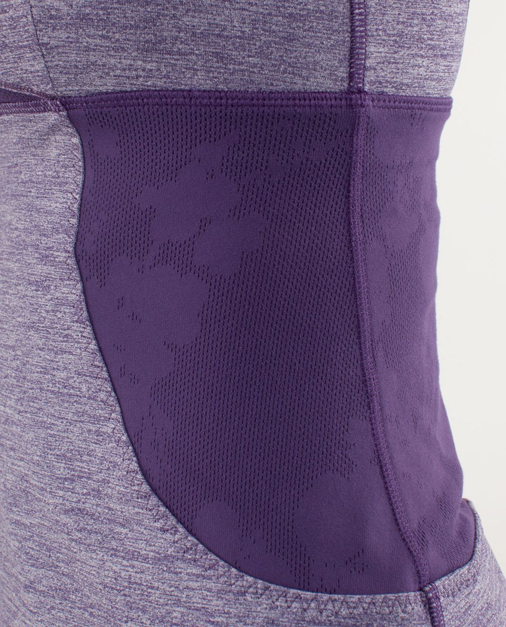 Lululemon Chaturanga Tank - Heathered Concord Grape /  Concord Grape