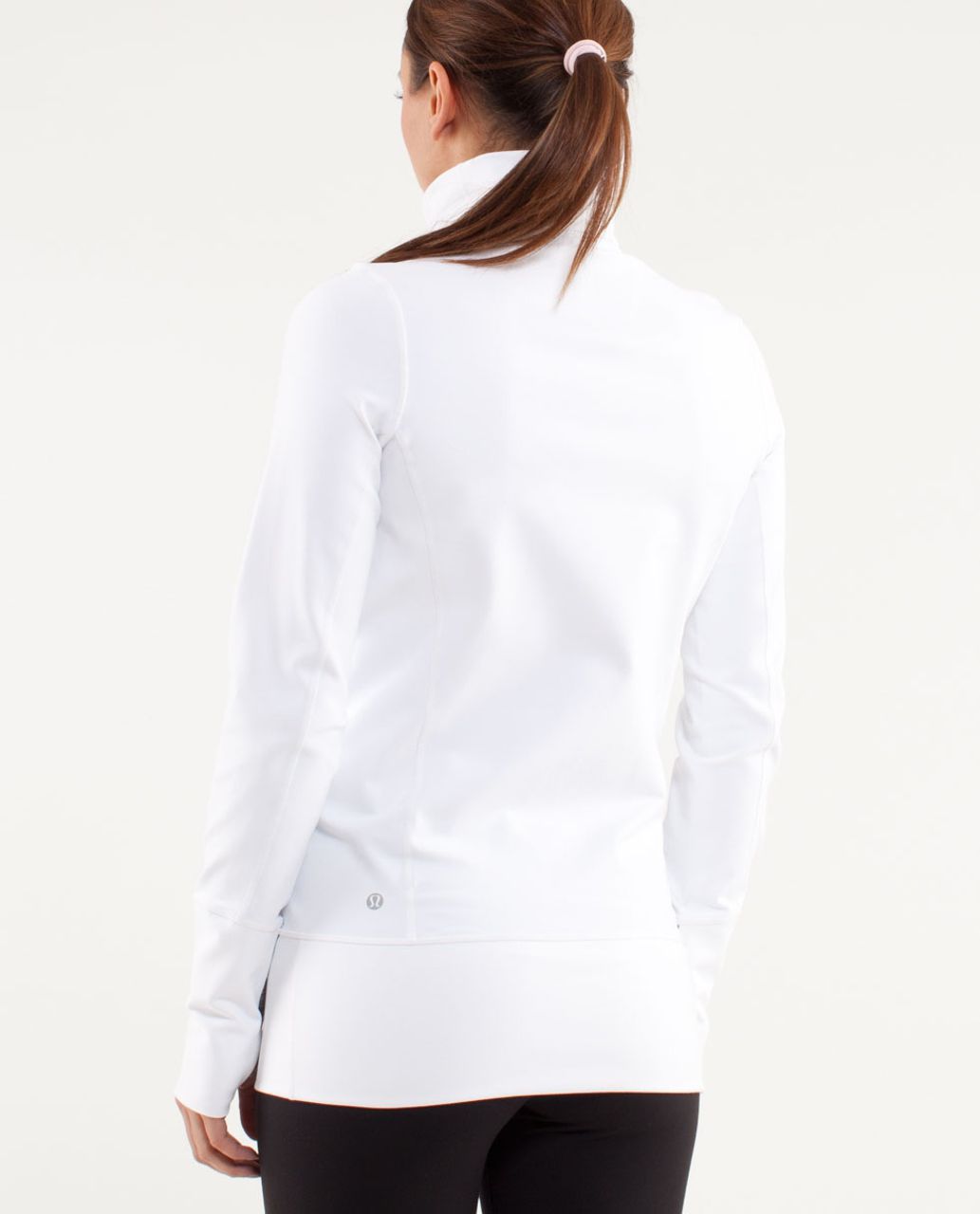 Lululemon In Stride Jacket - White /  Wee Are From Space Coal Fossil /  White