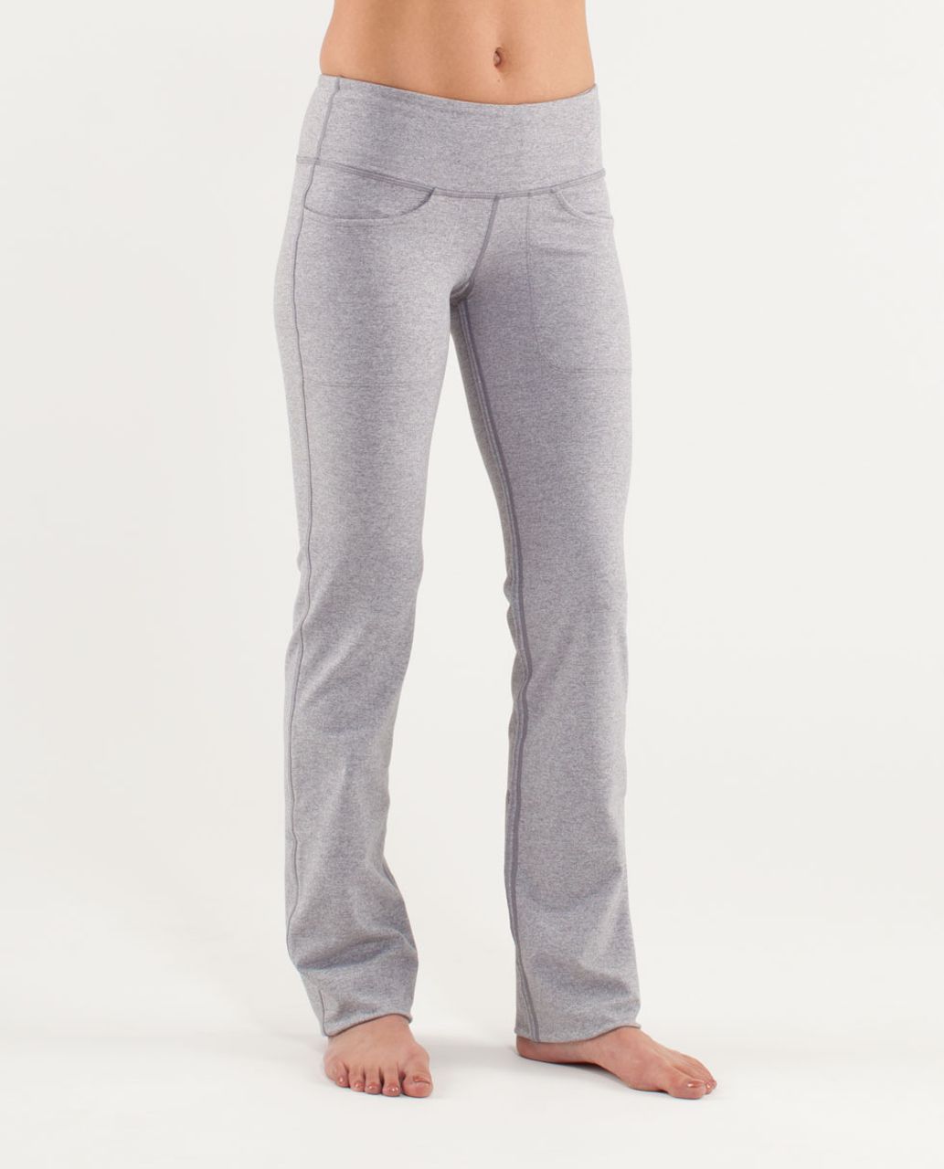 Lululemon City Practice Pant - Heathered Fossil